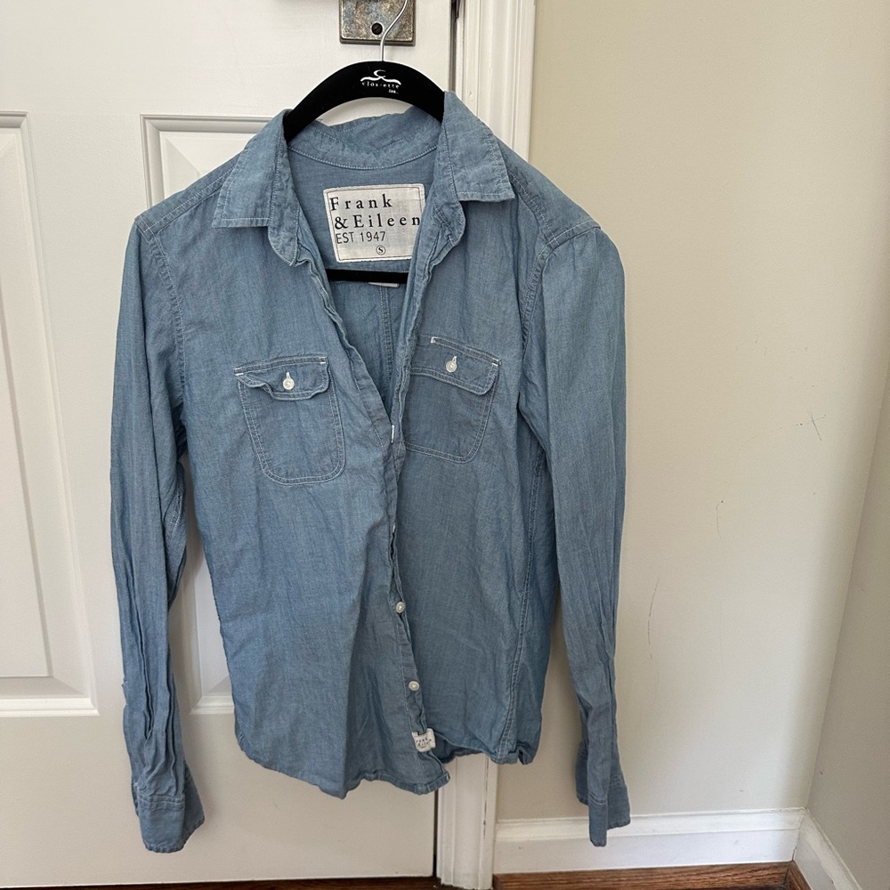 Frank & Eileen Light Blue Casual Shirt
